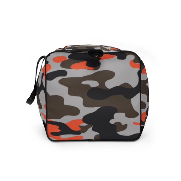 Orange camo duffel bag - Picture 4 of 16